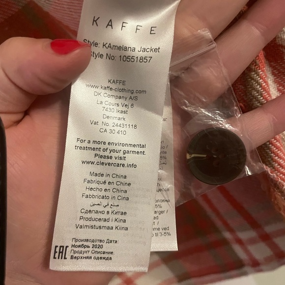 Jardines Domaine x Sammy Thompson XL shacket - Picture 5 of 5